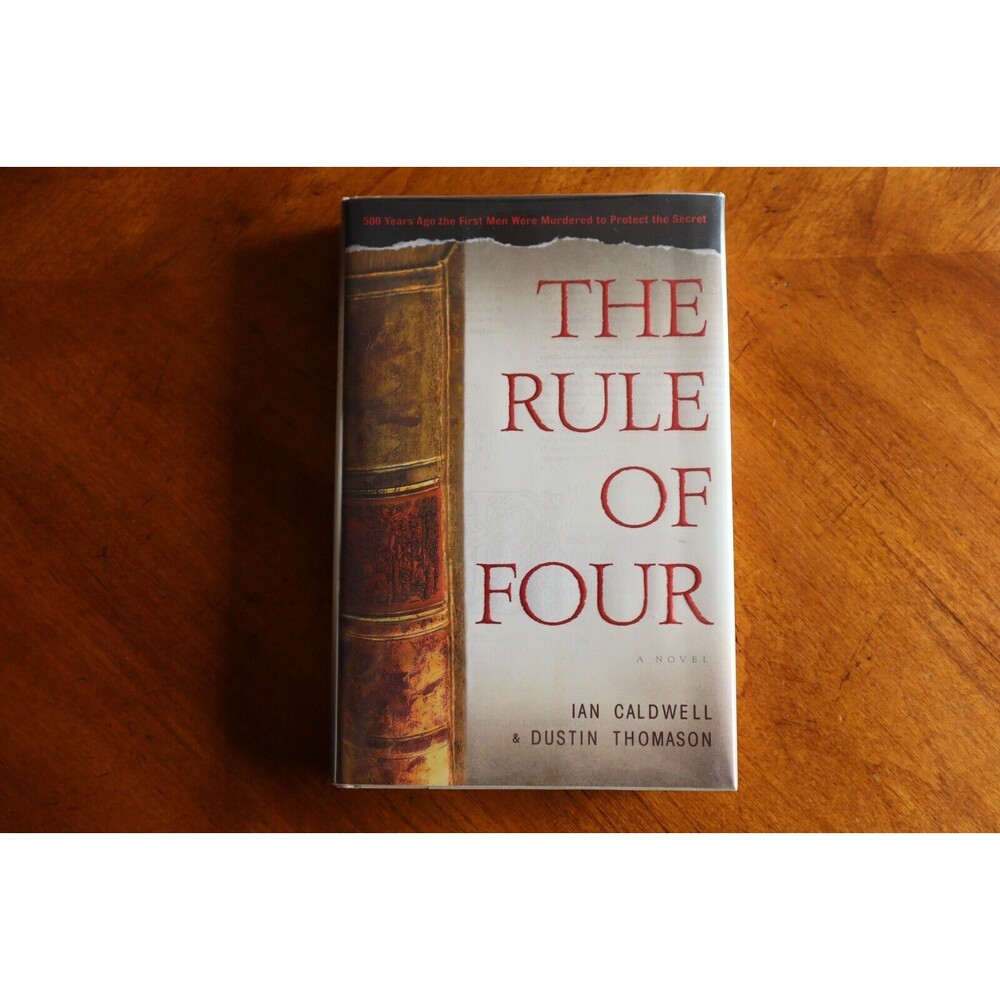 Rule of Four SIGNED (by both Authors) Caldwell & Thomason 1st/1st HCDJ Hardcover - Picture 2 of 12